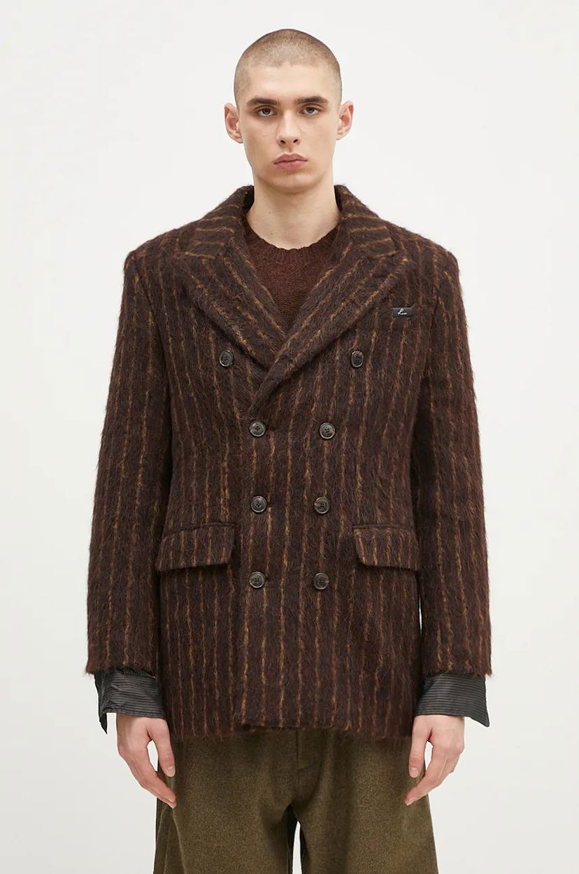 Пальто Martine Rose Double Breasted Short Coat Коричневий | 328WT02702