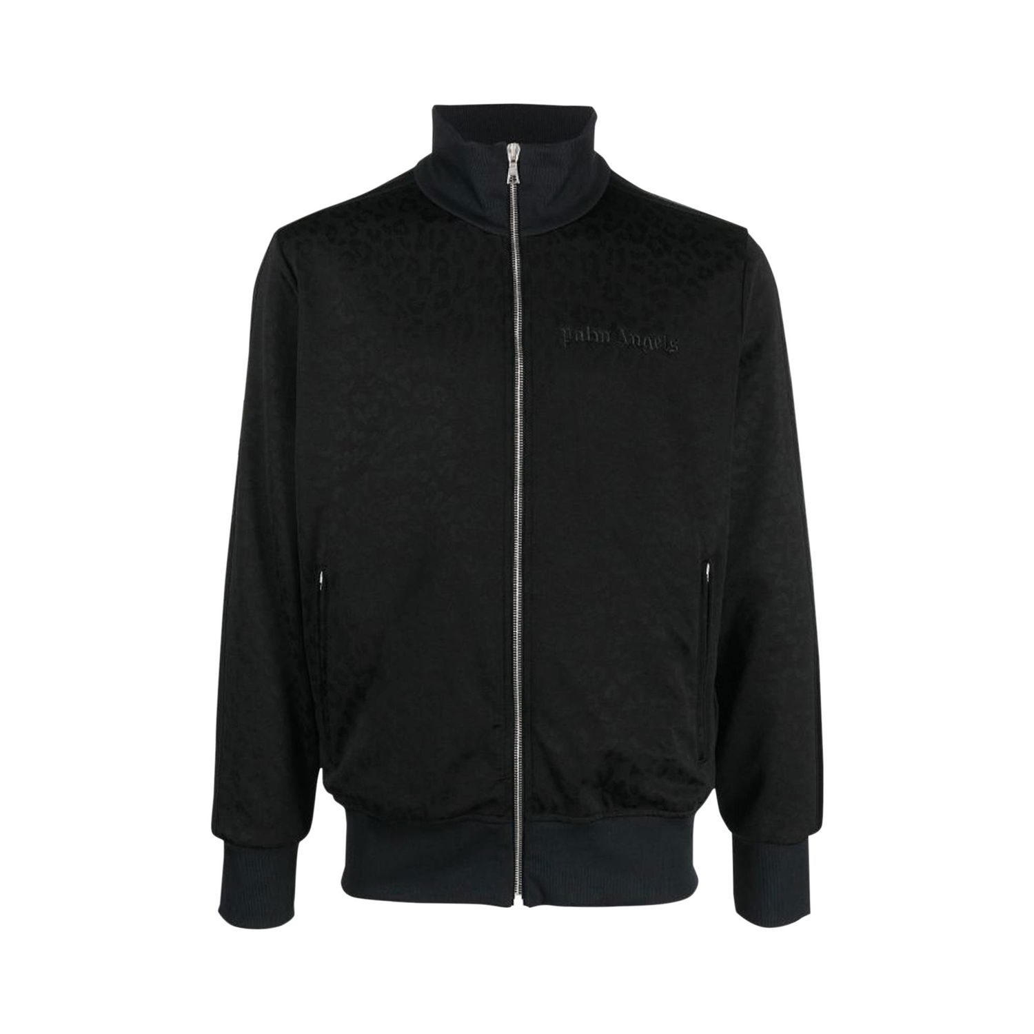 Світшоти Palm Angels Tuxedo Leopard Track Jacket чорний | PMBD001F22FAB0091001, 1