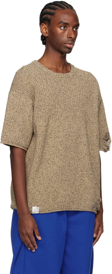 Футболка ADER ERROR Distressed T-Shirt бежевий | BN01SSKT0501BG, 1