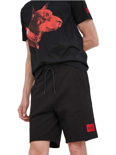 Шорти BOSS Shorts чорний | 50466196
