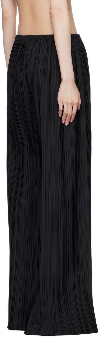 Штани The Row The Row Gala Pleated Wide-Leg Trousers чорний | 1766-W3520, 2