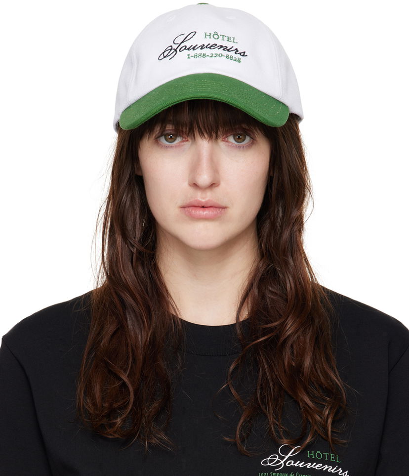 Кепка A.P.C. White JJJJound Edition Hotel Cap білий | COGYX-M24145