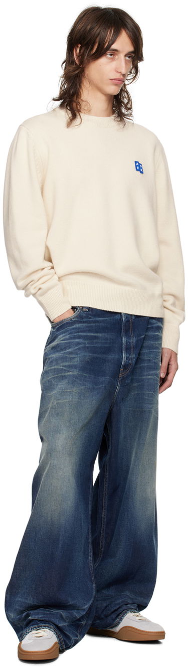 Cветр ADER ERROR Knit Sweater with Logo Patch білий | BMSGFYKT0101OT, 3
