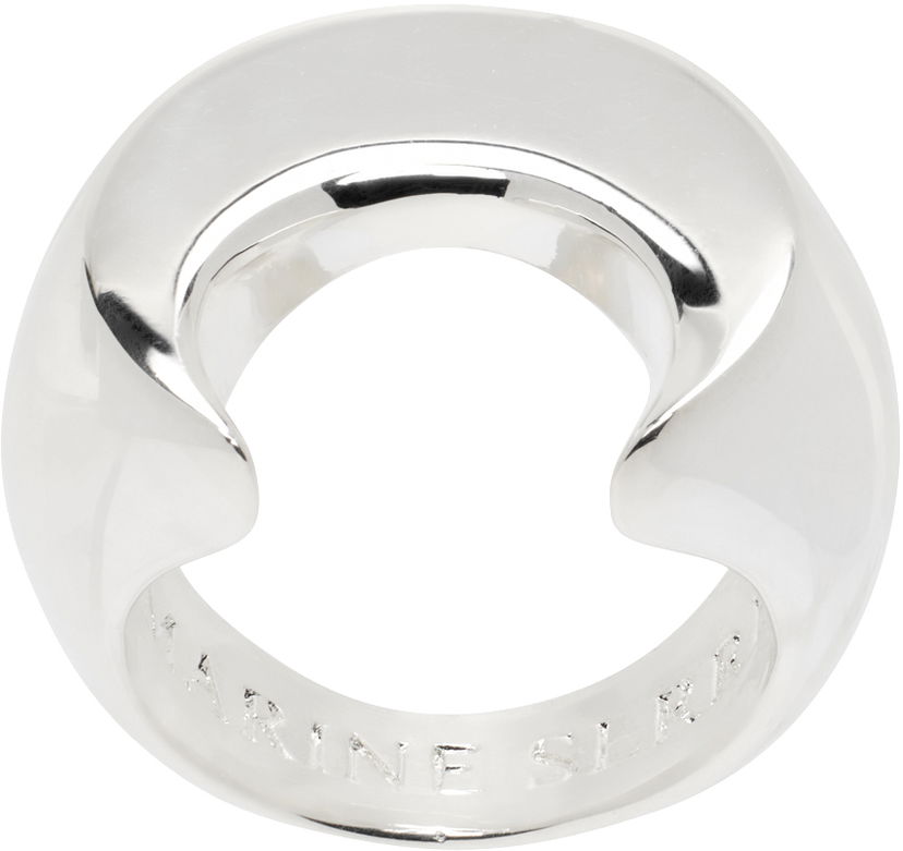 Кільце Marine Serre Polished Moon Ring Металік | UJW025A