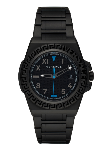 Годинник Versace Greca Reaction Watch чорний | VE3I00622