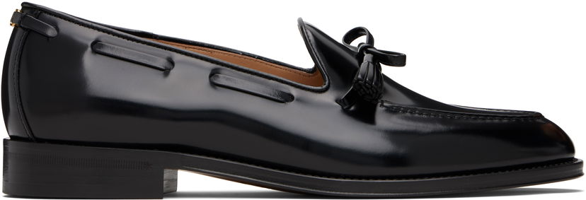 Кросівки та взуття Valentino Valentino Garavani Bowshire Loafers чорний | 7Y2S0L07CEE