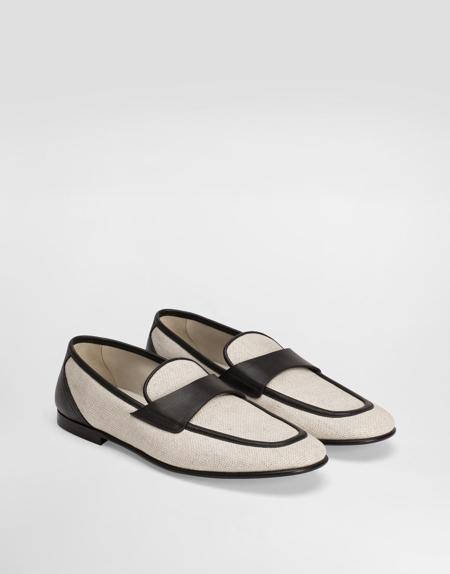 Аксесуари Dolce & Gabbana Dolce & Gabbana Salt&pepper and Nappa Slippers бежевий | A50698A9Q938S469, 1