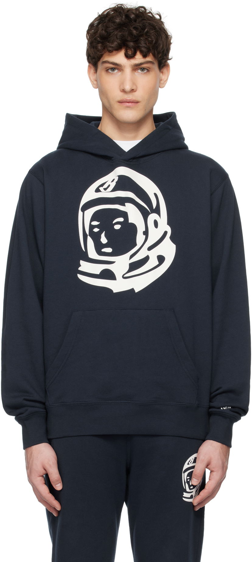 Світшоти BILLIONAIRE BOYS CLUB Astro Helmet Hoodie темно-синій | B24445