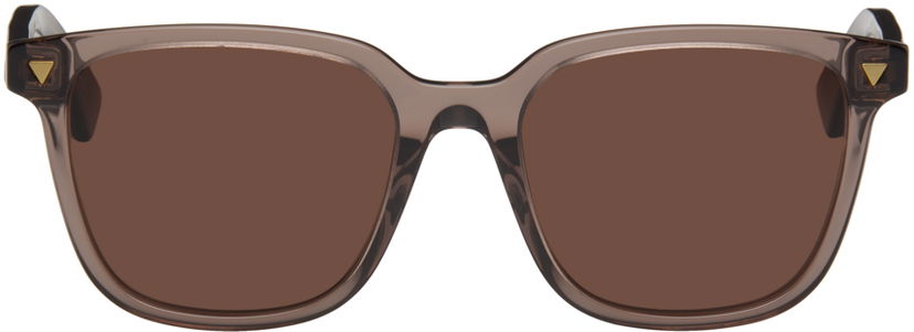 Сонцезахисні окуляри Bottega Veneta Square Sunglasses Коричневий | BV1255SA