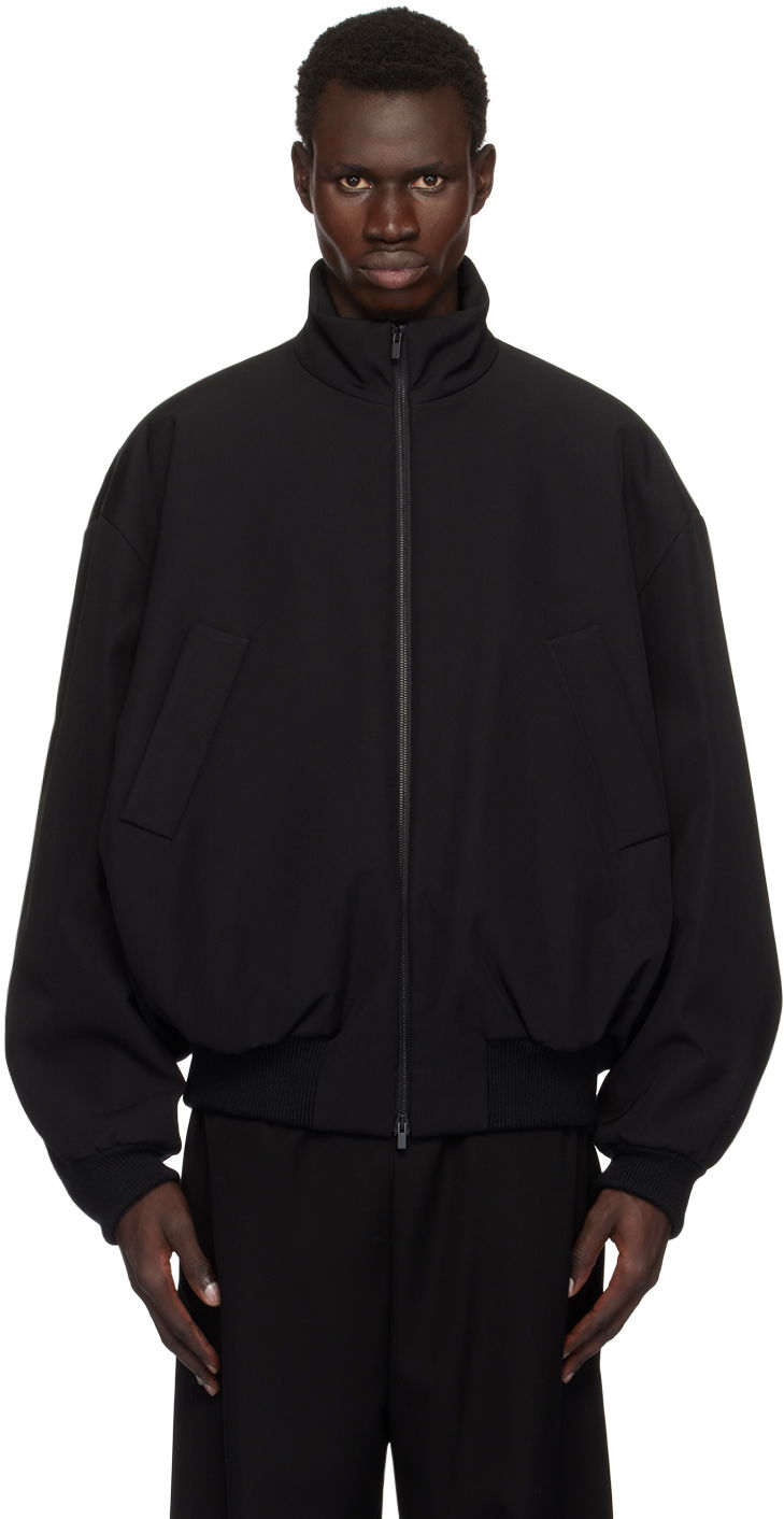 Куртка бомбер Fear of God Weighted Twill Bomber Jacket чорний | FG24FW30-638WCT