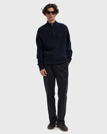 Cветр Barbour Grangetown Half-Zip Sweater темно-синій | MKN1653NY91, 1