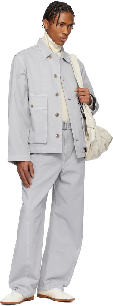 Куртка LEMAIRE Lemaire Boxy Denim Jacket Сірий | OW306 LD1036, 4