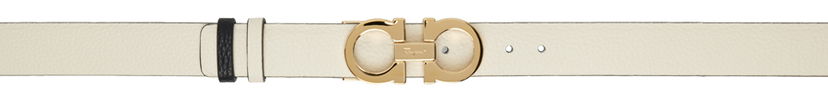 Ремені FERRAGAMO Ferragamo Gancini Reversible Belt бежевий | 23A565 - 764045