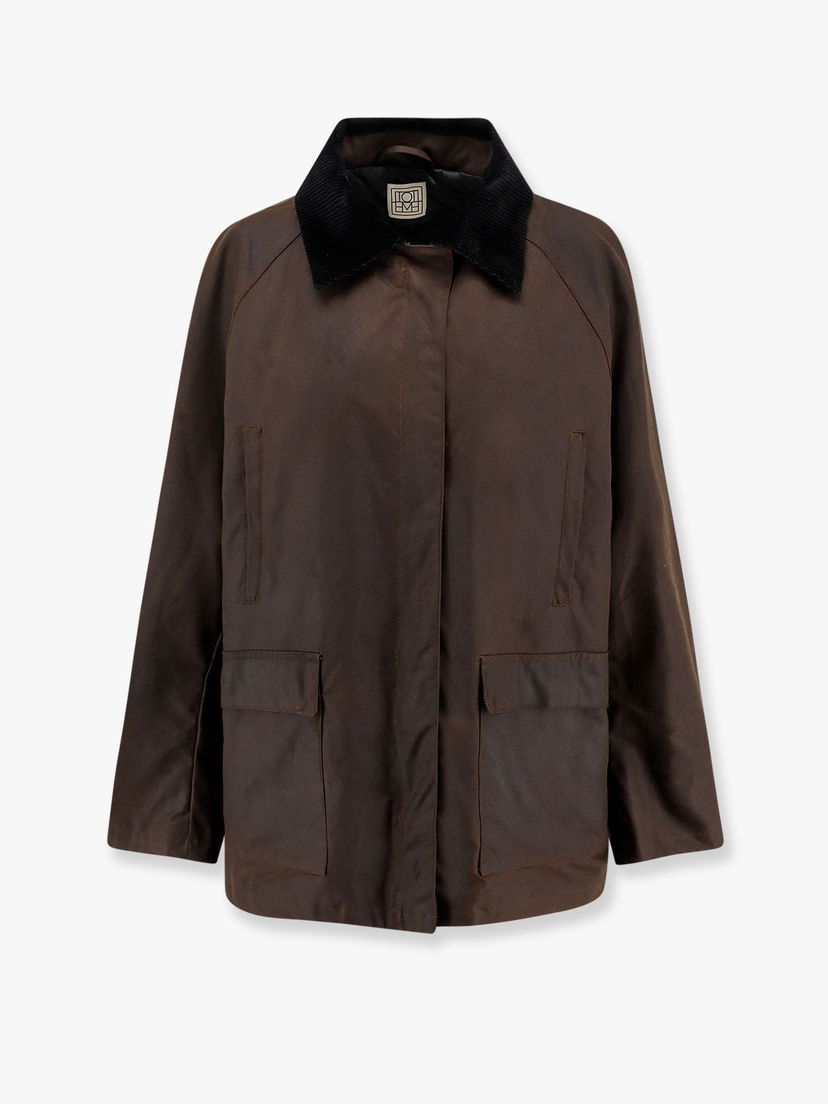 Куртка TOTEME TotemE Women's Waxed Cotton Jacket Коричневий | 244WRO4722FB0320213