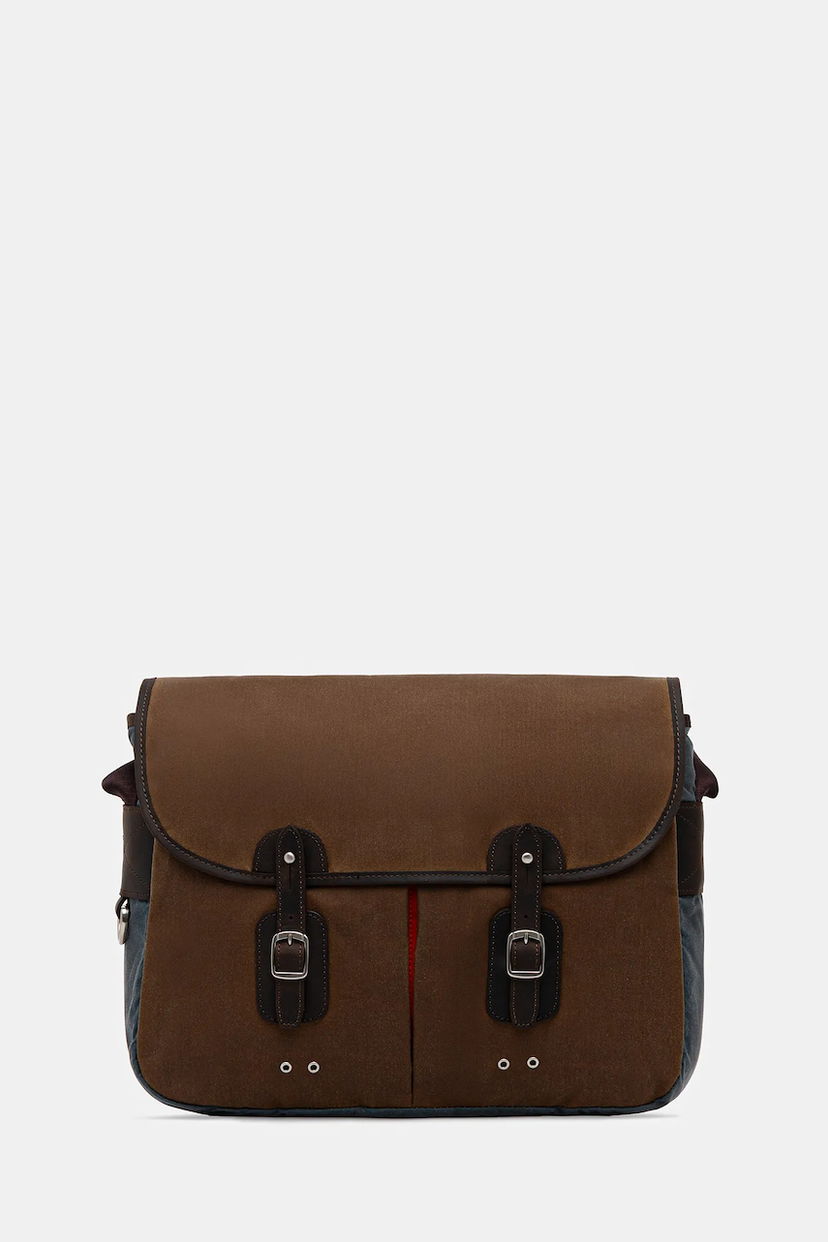 Сумка Barbour Barbour x Paul Smith Wax Tarras Messenger Bag Різнокольоровий | UBA0761TA51