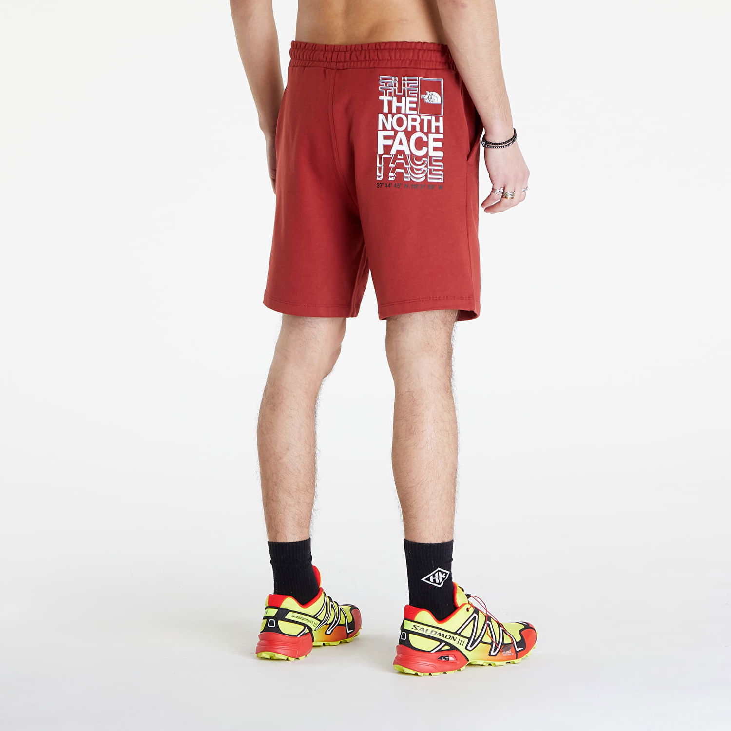 Шорти The North Face Coord Short Iron Red Червоний | NF0A87ECPOJ1, 1
