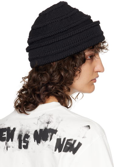 Шапка ADER ERROR Montblanc Black Knitted Beanie чорний | BMADSSHW0503BK, 2