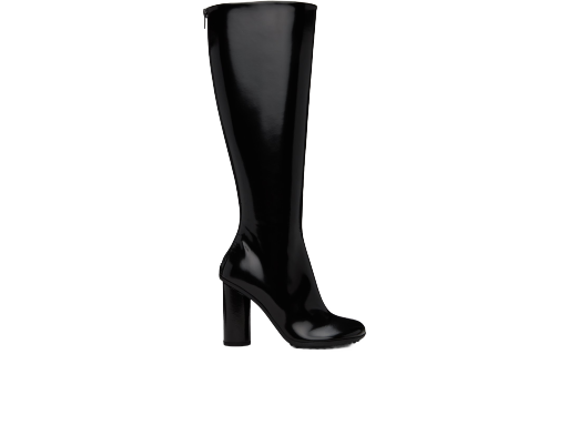 Кросівки та взуття Bottega Veneta Atomic Tall Boots "Black" чорний | 753894 V2LR0