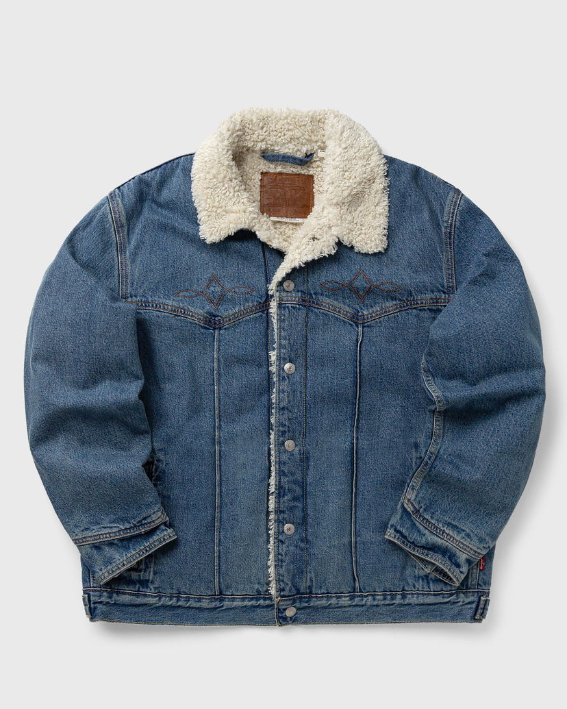 Куртка Levi's Sherpa Trucker Jacket Синій | 002WX-0001
