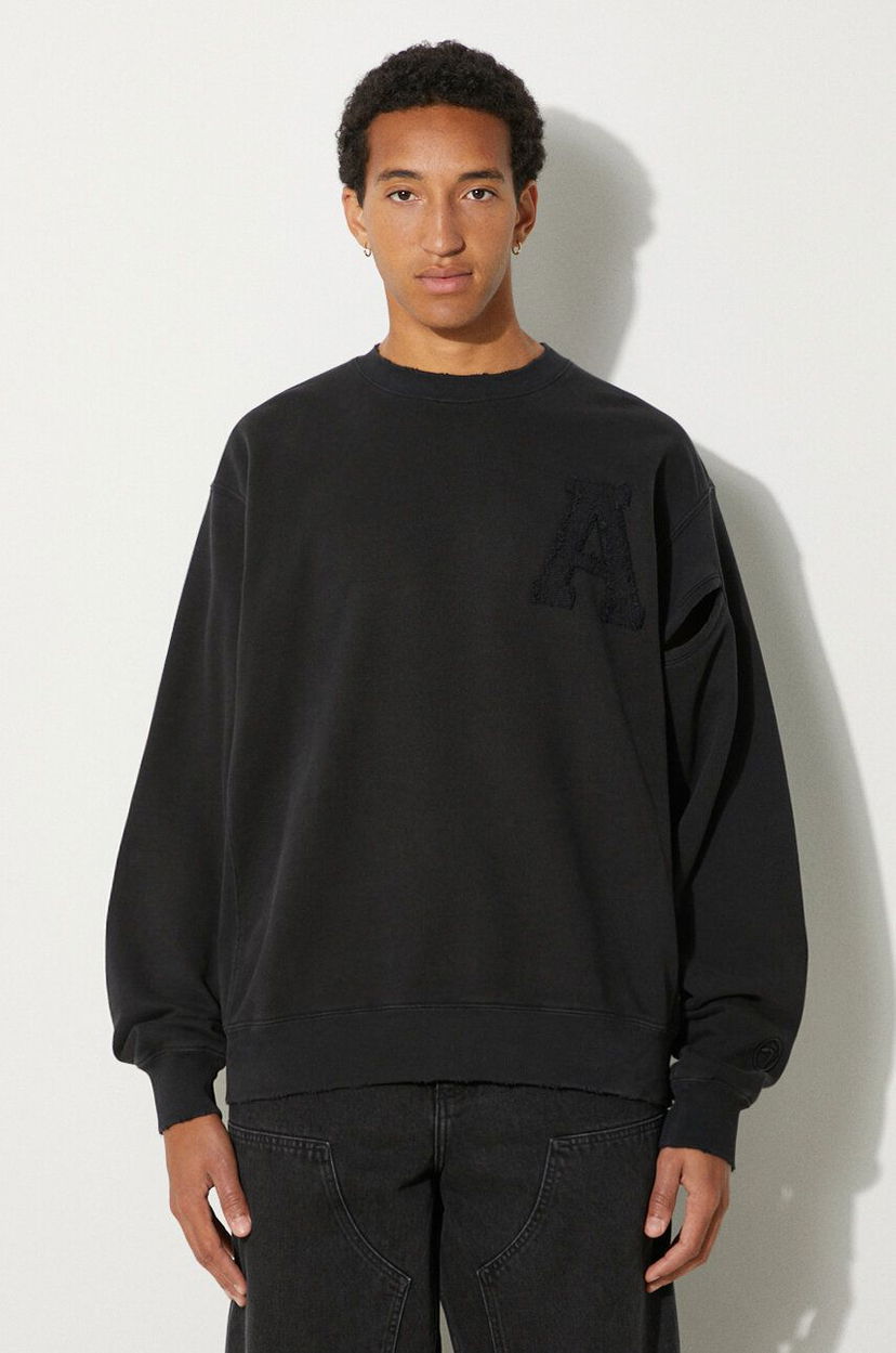 Світшоти Ambush Hole Sweatshirt чорний | BMBA004F24FLE0011010