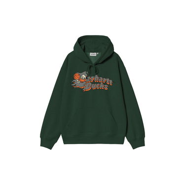 Світшоти Carhartt WIP Carhartt WIP Flaming Ducks Graphic Hoodie Зелений | I034724_9, 3
