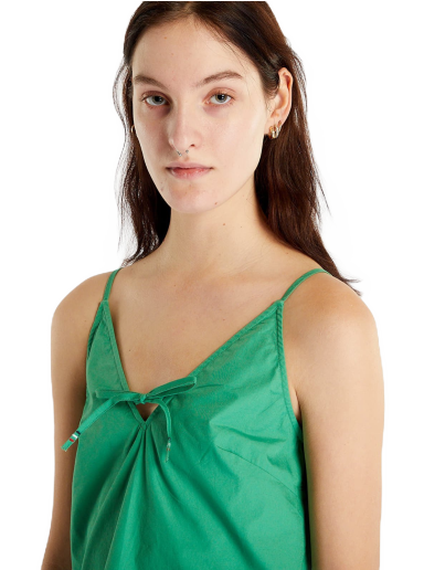 Безрукавка Tommy Hilfiger Poplin Strappy Top Зелений | DW0DW15200 LY3