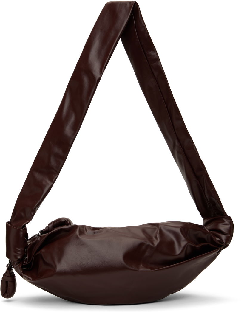 Сумочка LEMAIRE Small Soft Croissant Bag Бордовий | BG0092 LL0028