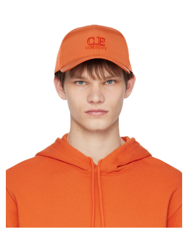 Кепка C.P. Company Goggle Cap Помаранчевий | 14CMAC146A-005904A