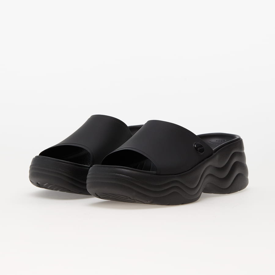Кросівки та взуття Crocs Skyline Slide чорний | 208182-001, 0