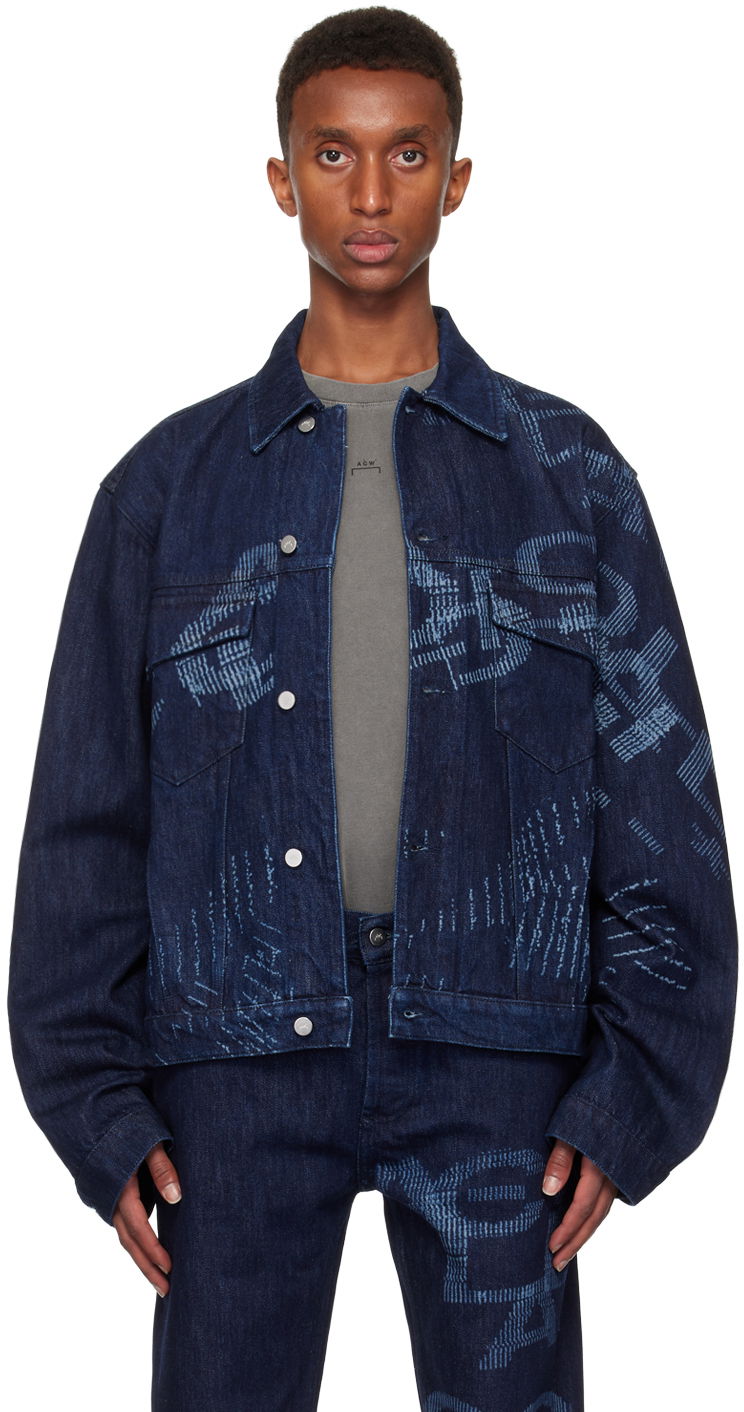 Куртка A-COLD-WALL* Annex Denim Jacket темно-синій | ACWMH059B