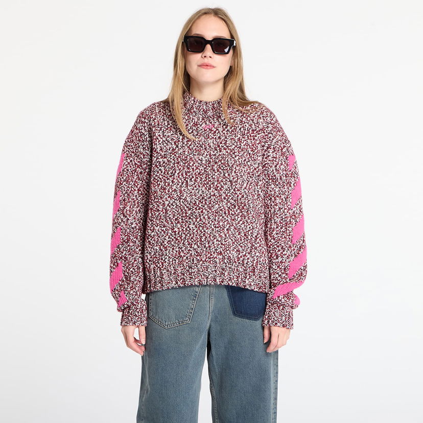Cветр Off-White Mouline Arrow Knit Crewneck Різнокольоровий | OWHE10JF25KNI0012632