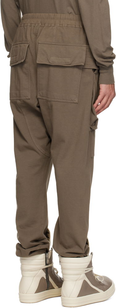 Штани карго Rick Owens Rick Owens DRKSHDW Hollywood Creatch Drawstring Cargo Pants Коричневий | DU01E3376 RIG, 2