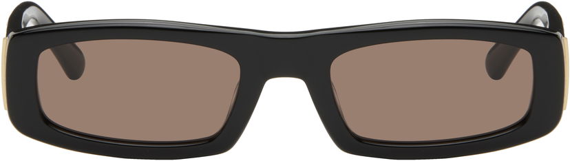 Сонцезахисні окуляри AMI AMI 75010 Square Sunglasses чорний | UGL512.AM0004