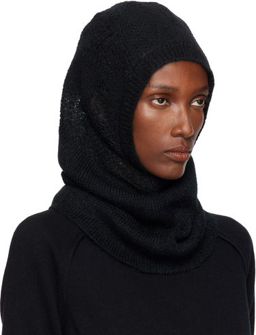 Капелюх Ann Demeulemeester Ann Demeulemeester Vali Knit Balaclava чорний | 2520-W-HT08-KN070-099, 1