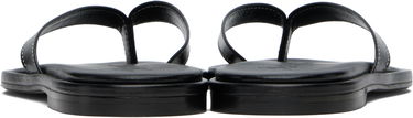 Одяг Aeyde Aeyde Melody Leather Toe-Post Flip-Flops чорний | A11-FS-FDMR08FL191-SS25-800-007, 1