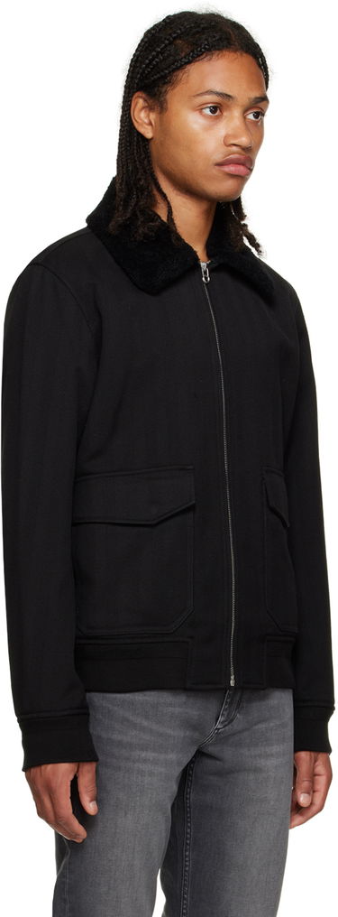 Куртка бомбер rag & bone Dorset Bomber Jacket чорний | MBW23F2385LRML, 1