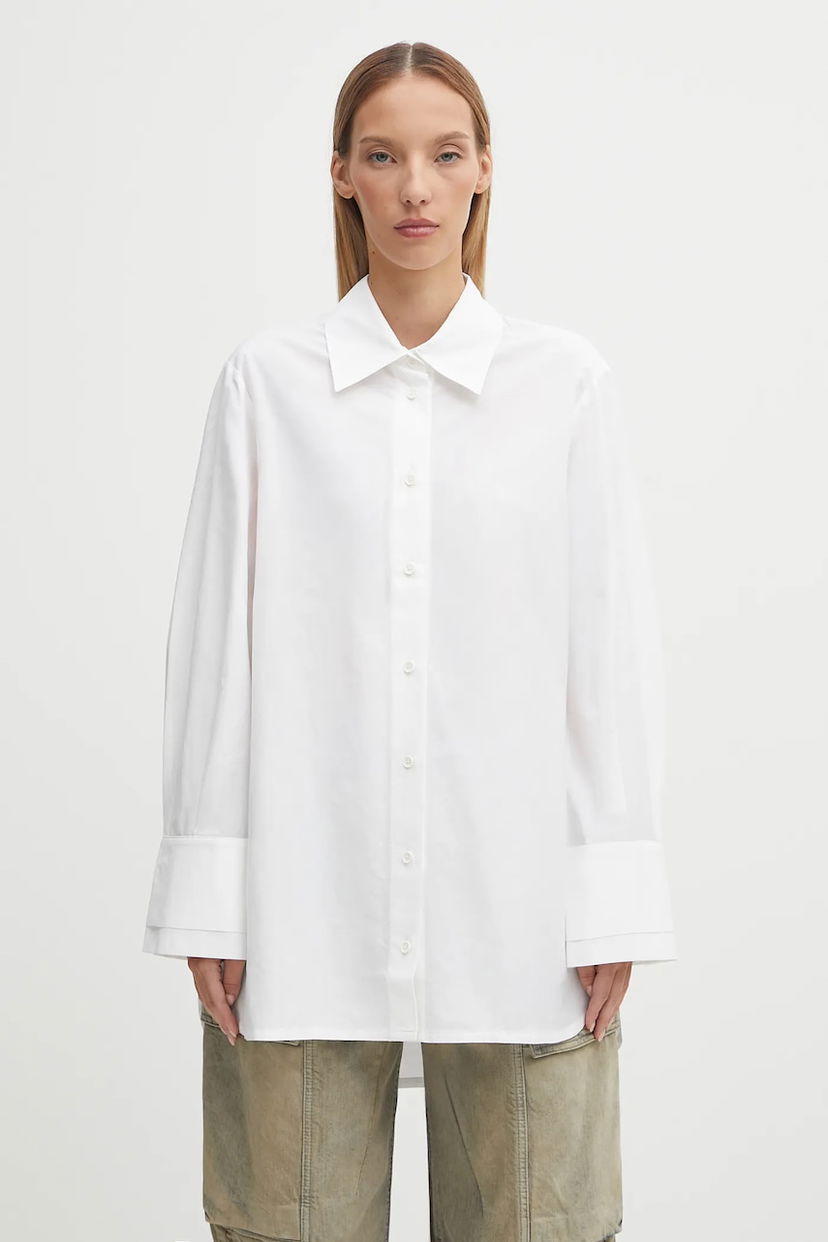 Сорочка Barbour Barbour Evette Relaxed Fit Shirt білий | LSH1712WH11