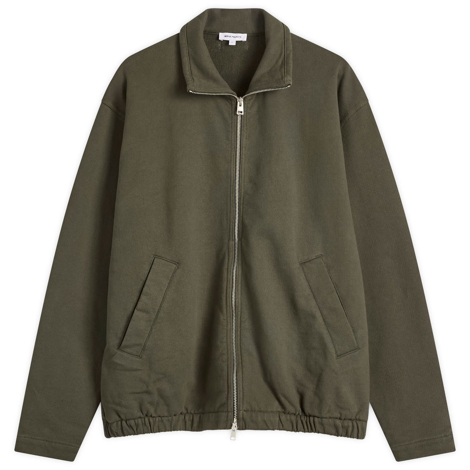 Світшоти NORSE PROJECTS Norse Projects Bjorn Relaxed Track Jacket Зелений | N20-1379-8131, 0