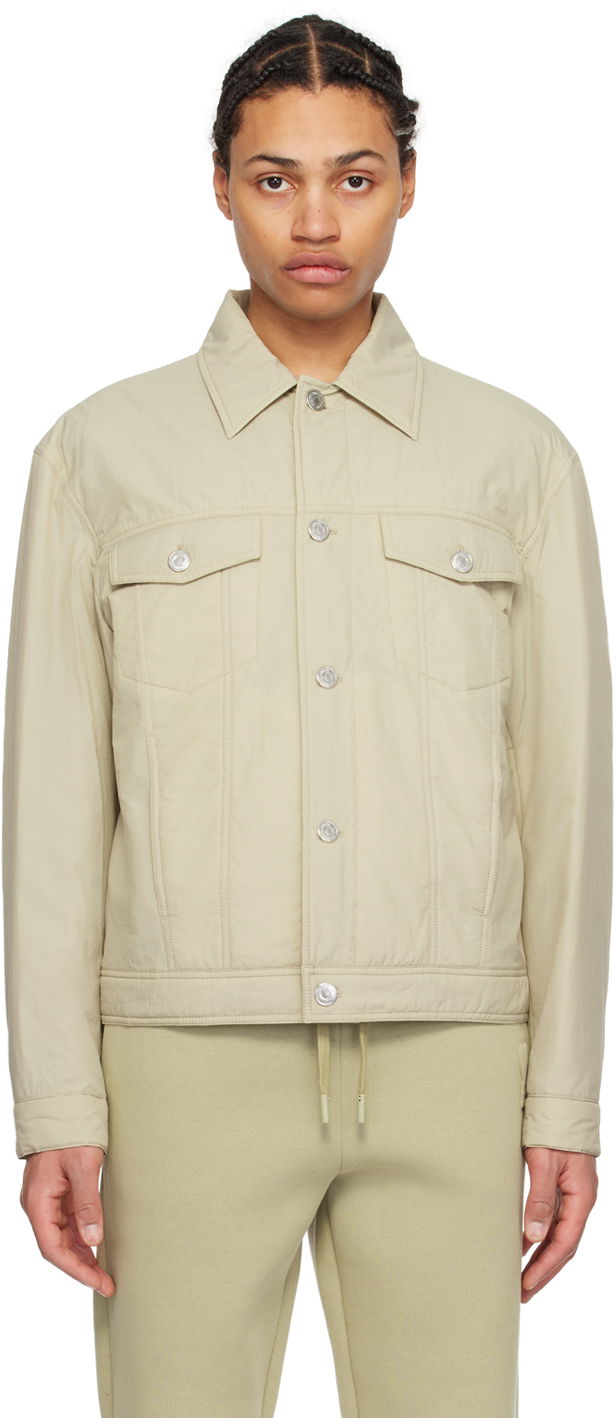 Куртка AMI Paris Padded Jacket Зелений | HJK233.PA0009