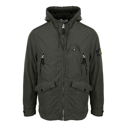 Вітровка Stone Island David Light-TC Micropile Jacket Зелений | 731540931-V0059, 0