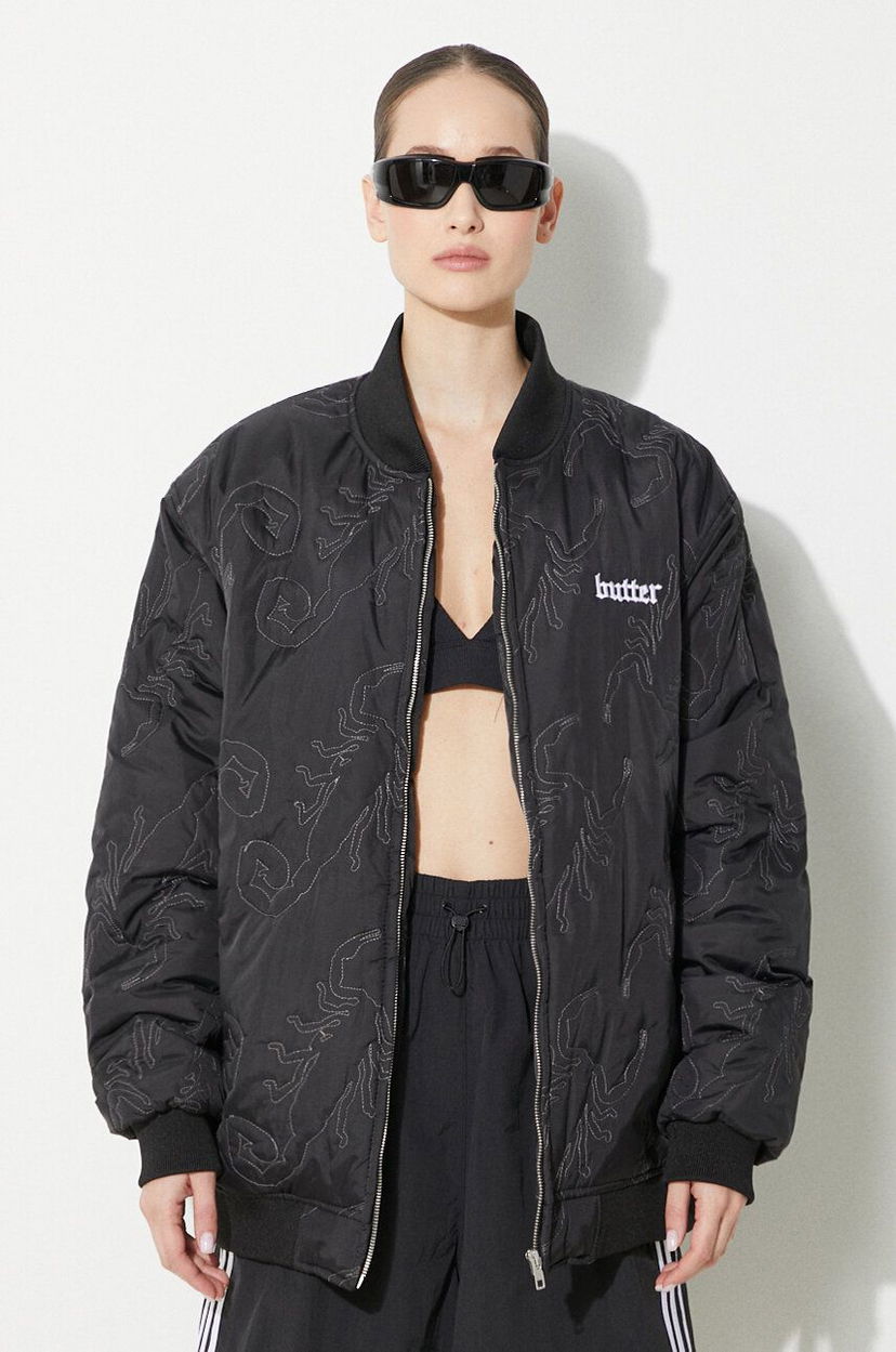 Куртка бомбер Butter Goods Bomber Jacket Scorpion чорний | BGQ1243401
