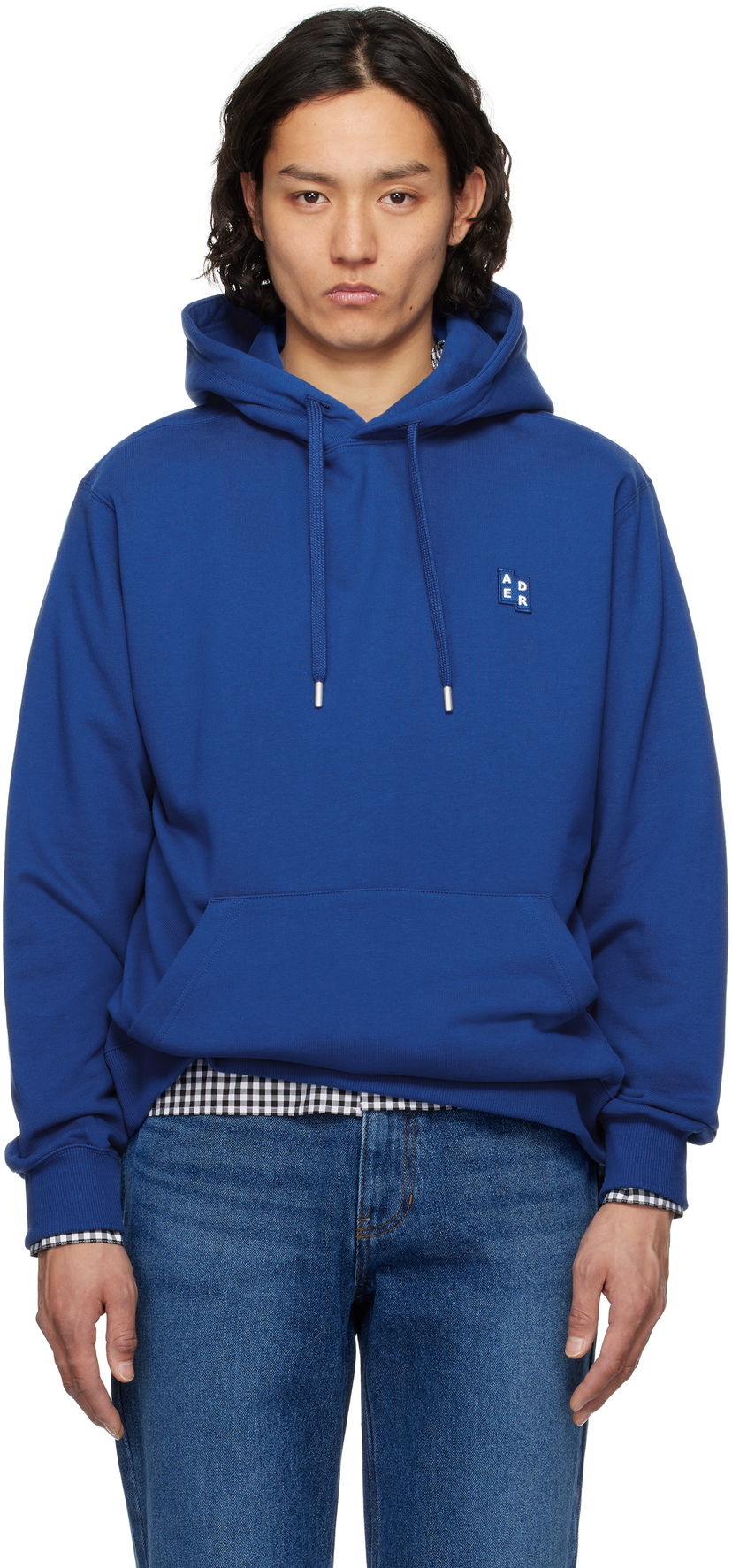Світшоти ADER ERROR ADER error TRS Tag 01 Hoodie Синій | BO42FYHD0101BL