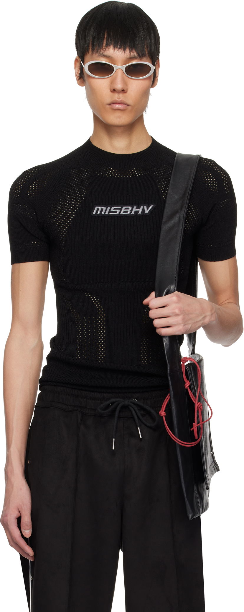 Футболка MISBHV MISBHV Knitted Future Sport T-Shirt чорний | 250M500