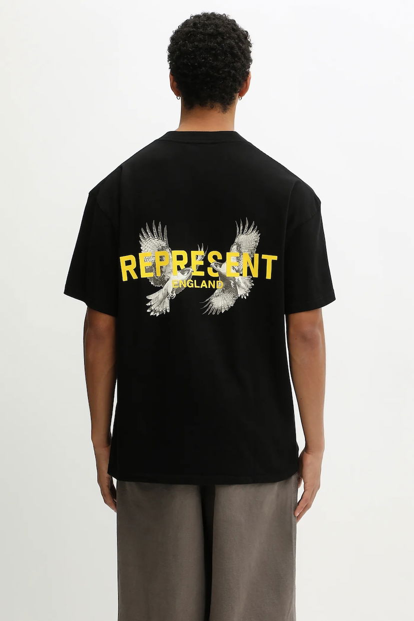 Футболка Represent Clo T-Shirt Legacy Falcon чорний | MLM100735