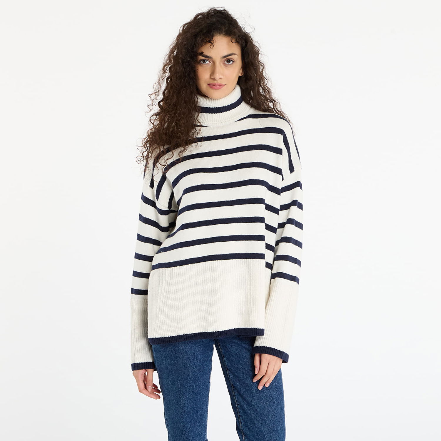 Cветр GUESS Striped Turtleneck Emelia Sweater Різнокольоровий | W5BR34Z37L1-S00J, 0