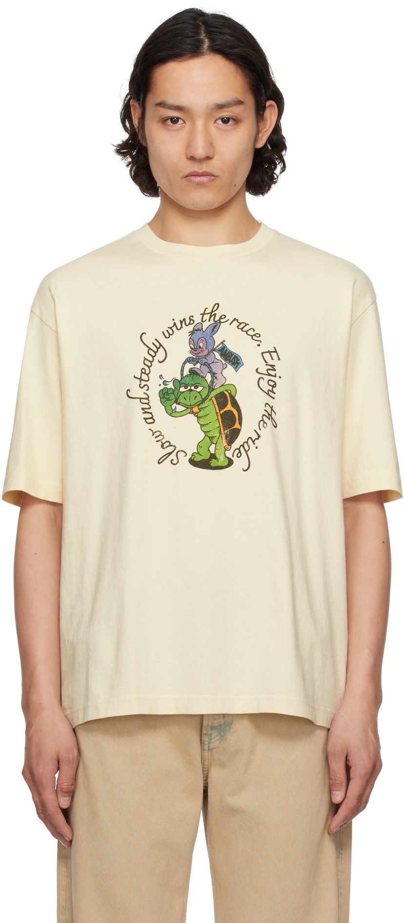Футболка Ambush AMBUSH 'Slow & Steady' T-Shirt Жовтий | 12115329