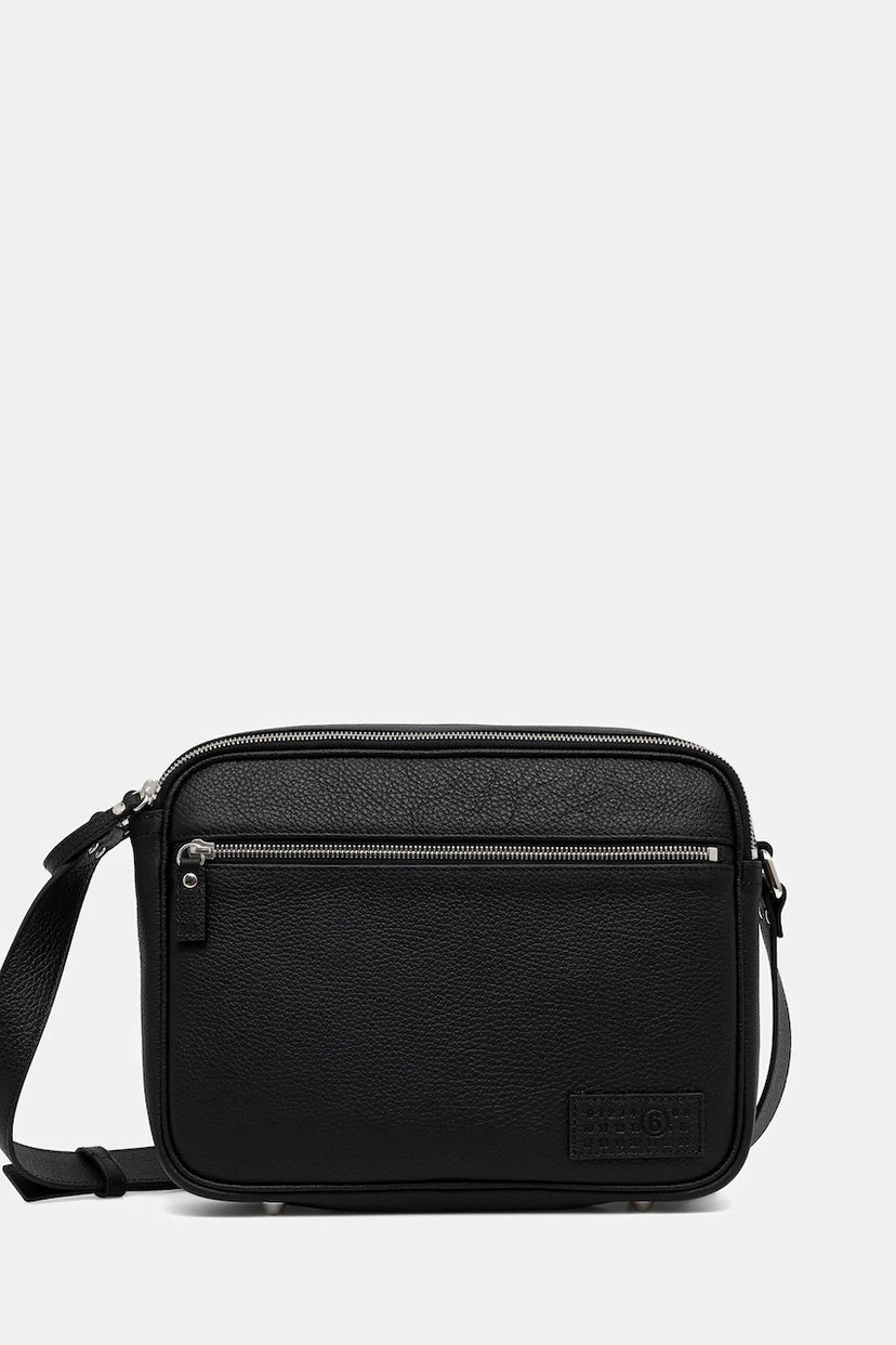 Сумка Maison Margiela MM6 Maison Margiela Leather Crossbody Bag чорний | SB6ZH0025.P8326.T8013