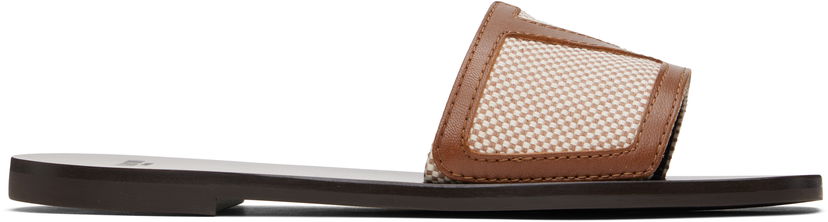 Аксесуари Valentino Valentino Garavani Viva Superstar Slide Sandals Коричневий | 6W2S0LK2JHB
