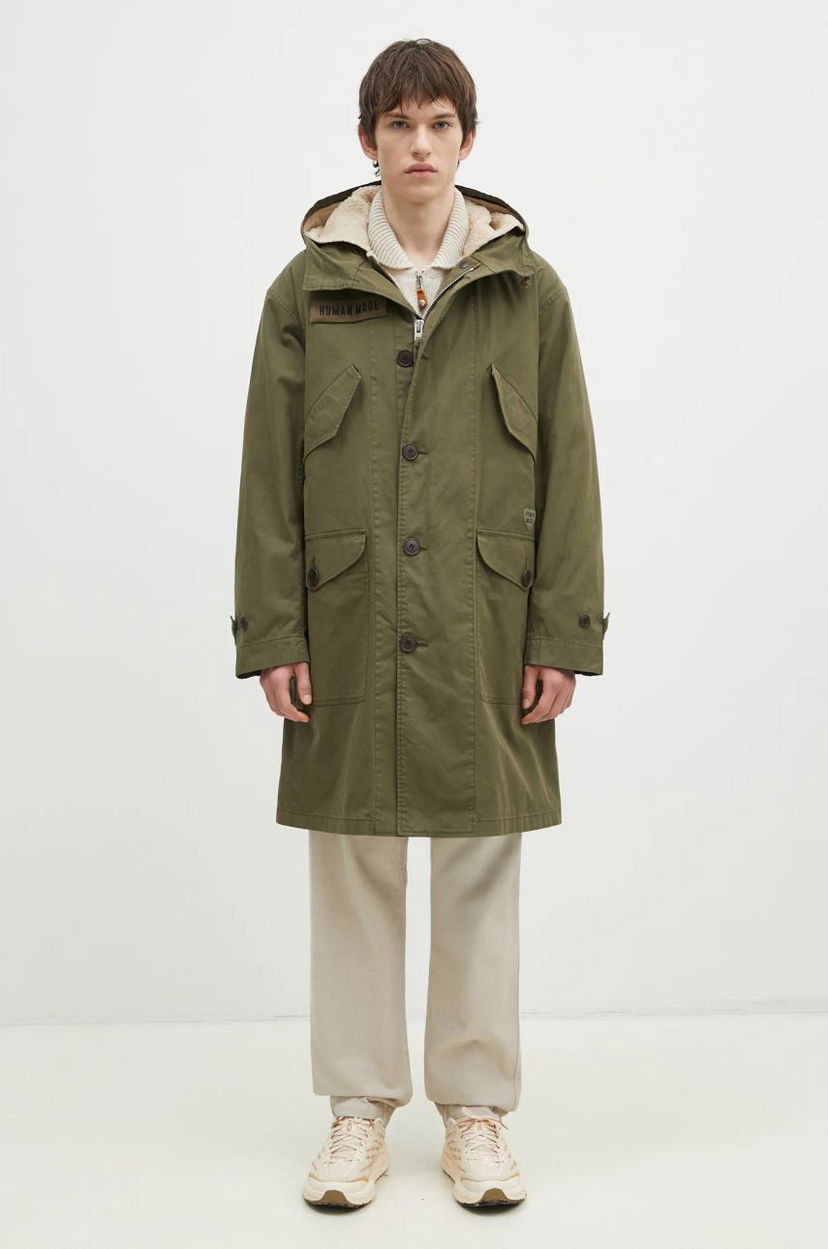 Парка Human Made Military Parka Зелений | HM28JK023