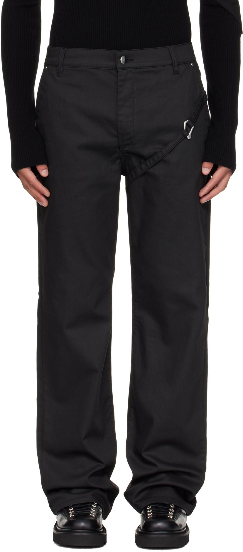 Штани HELIOT EMIL Heliot Emil Transmittance Tactical Trousers чорний | AW25_M_10_209_BLK01